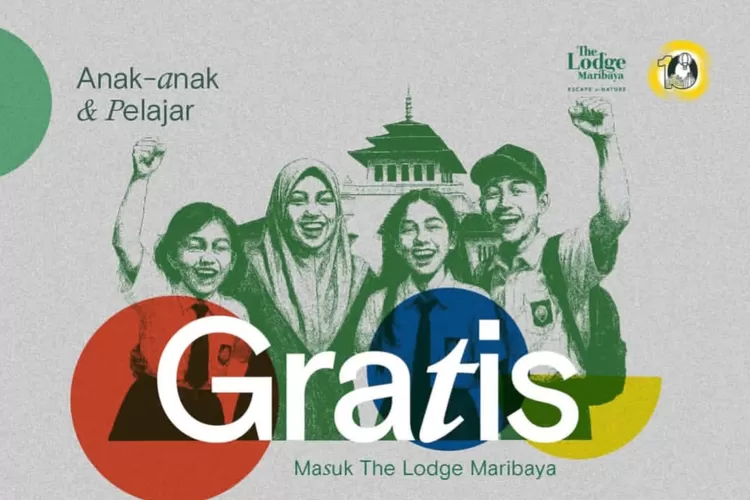 Promo gratis tiket masuk untuk anak-anak dan pelajar se-Jawa Barat (Instagram/@thelodgemaribaya)
