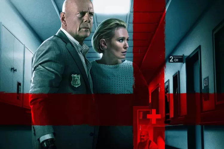 Bruce Willis  dan Nicky Whelan dalam film Trauma Center yang tayang di Bioskop Trans TV (imdb.com)
