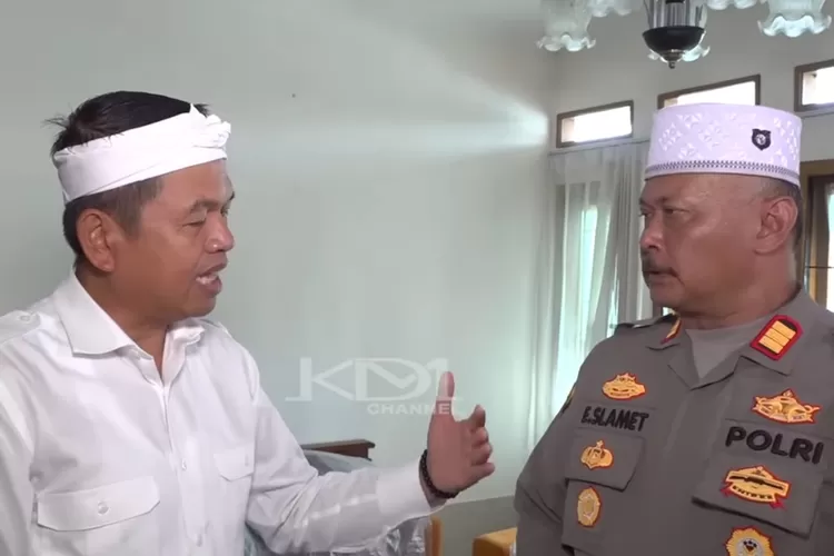 Dedi Mulyadi dalam kasus perusakan rumah di Sukabumi (Tangkapan layar Youtube Channel KANG DEDI MULYADI CHANNEL)