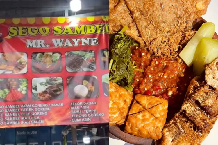 Kuliner malam Depok di Sego Sambel Mr Wayne (Instagram/@segosambel_mrwayne)