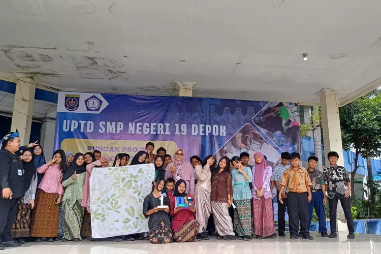 Pelaksanaan P5 di salah satu sekolah di Kota Depok. (ANDIKA EKA/RADAR DEPOK)