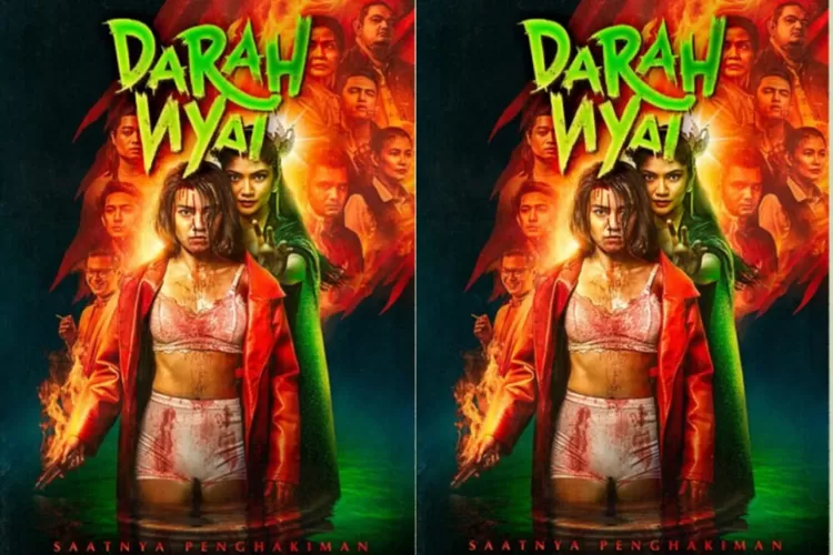 Poster film horor Darah Nyai yang akan tayang di bioskop pada 21 Agustus 2025