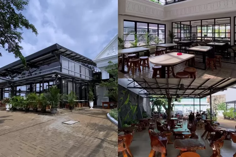 Suasana Louis Cafe yang lebih luas dan cozy setelah direnovasi (Instagram/@hellocoffeespace)