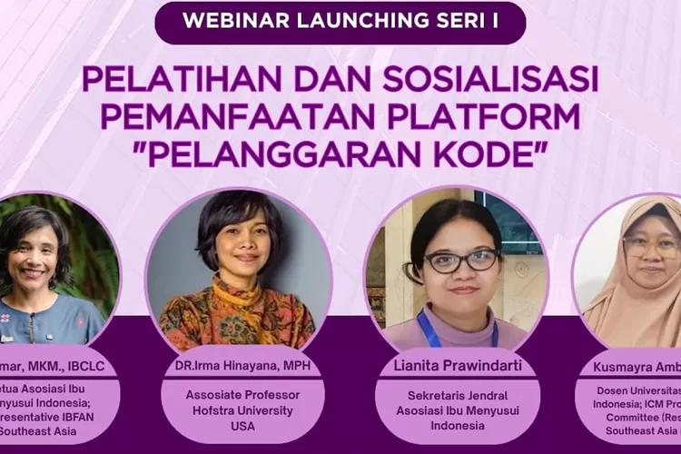 Pelaksanaan pelatihan dan sosialiasi pemanfaatan platform oleh Program Studi Kebidanan, Fakultas Ilmu kesehatan, URINDO. (ist)