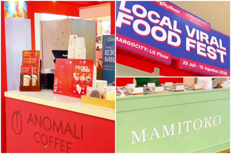 Local Viral Food Fest by Pergi Kuliner yang hadir di Mall Margo City, Depok  (Instagram/@margocity)