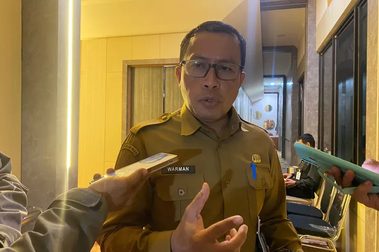 Kabid Sarpras Disdik Kabupaten Bogor, Warman Ghaisan.  (KABAR BOGOR)