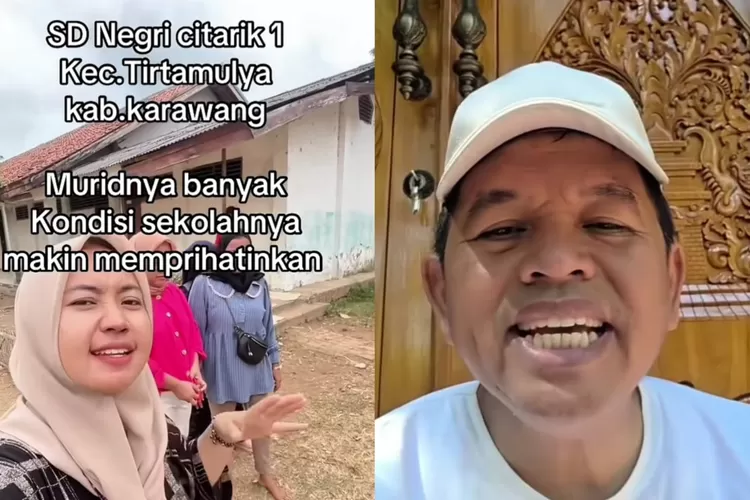 Gubernur Jawa Barat, Dedi Mulyadi komentari keluhan dari wali murid yang sekolahnya rusak (Instagram/@dedimulyadi71)
