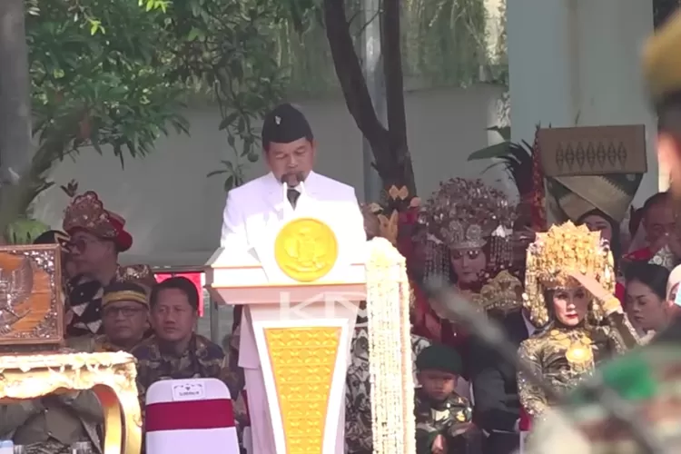 Pesan Gubernur Jawa Barat, Dedi Mulyadi yang disampaikan saat pidato Hari Kemerdekaan Indonesia (Tangkapan layar Youtube KANG DEDI MULYADI CHANNEL)