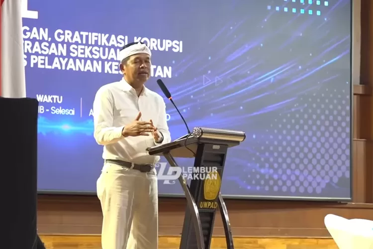 Gubernur Jawa Barat, Dedi Mulyadi dalam Seminar Nasional (Tangkapan layar Youtube LEMBUR PAKUAN CHANNEL)