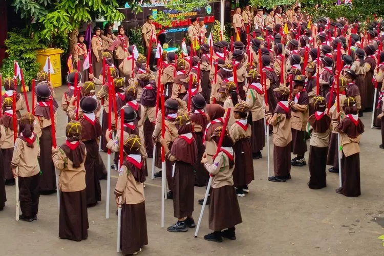 Pelaksanaan perjuasa di SDN RRI Cisalak, pada 29-30 Agustus 2025. (DOKUMEN SEKOLAH)