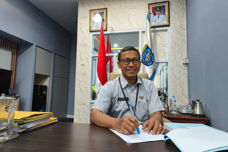 Asisten Ekonomi dan Pembangunan Setda Kota Depok, Mohammad Fitriawan, Selasa (2/9).  (RISKY DWI LESTARI/RADAR DEPOK)