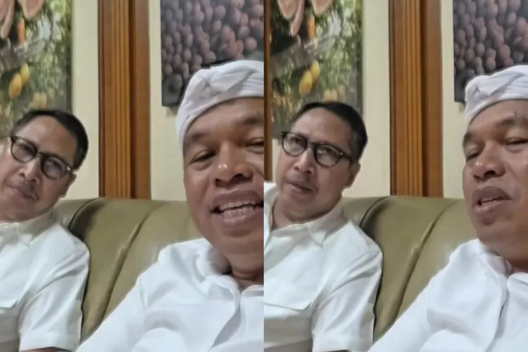 Gubernur Jawa Barat, Dedi Mulyadi bertemu dengan Dikdik Solihin Kepala Dinas Penanaman Modal Satu Pintu Kabupaten Subang (Instagram/@dedimulyadi71)