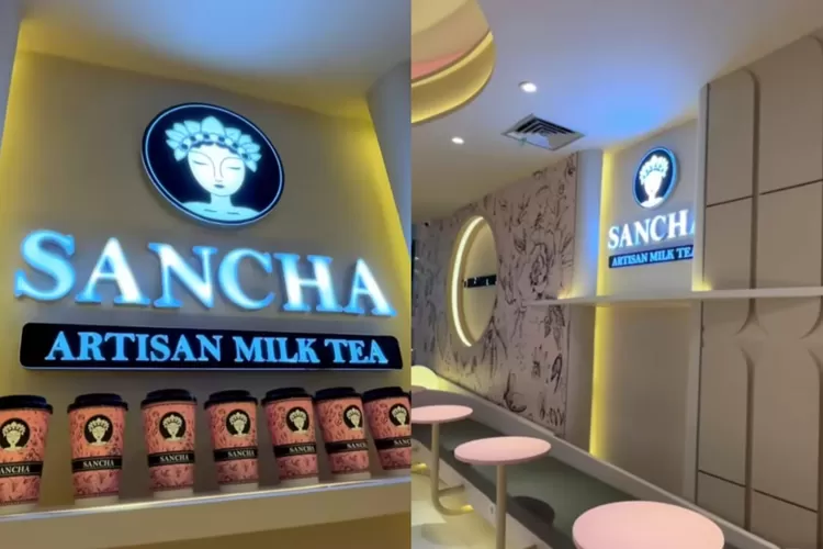 Sancha salah satu artisan milk tea frappe pertama di Indonesia yang sudah hadir di Margocity Depok (Instagram/@margocity)