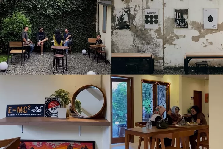 Suasana tempat nongkrong yang nyaman dan homey di Dekade Coffee House Cinere, Depok (Instagram/@dekade_coffee)