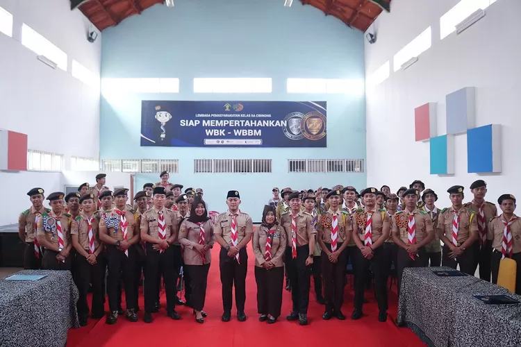 Gugus Depan Pramuka 19-399/19-400 yang bermarkas di Lapas Cibinong, kembali menorehkan langkah inspiratif dengan menggelar Musyawarah Ambalan (Lapas Cibinong)