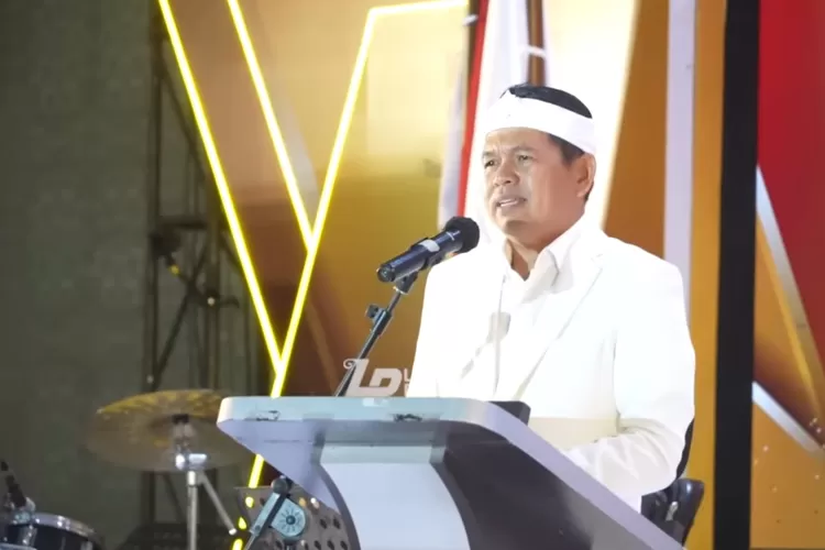 Pidato Gubernur Jawa Barat, Dedi Mulyadi mengungkap seputar kesehatan dalam acara Pengembangan Profesi Bedah Berkelanjutan KONAS PABI VII dan P2B2 PABI XXII  (Tangkapan layar Youtube LEMBUR PAKUAN CHANNEL)