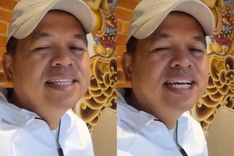 Gubernur Jawa Barat, Dedi Mulyadi berikan respon terhadap siswa belajar telungkup di SDN Cibitung, Sukabumi (Instagram/@dedimulyadi71)