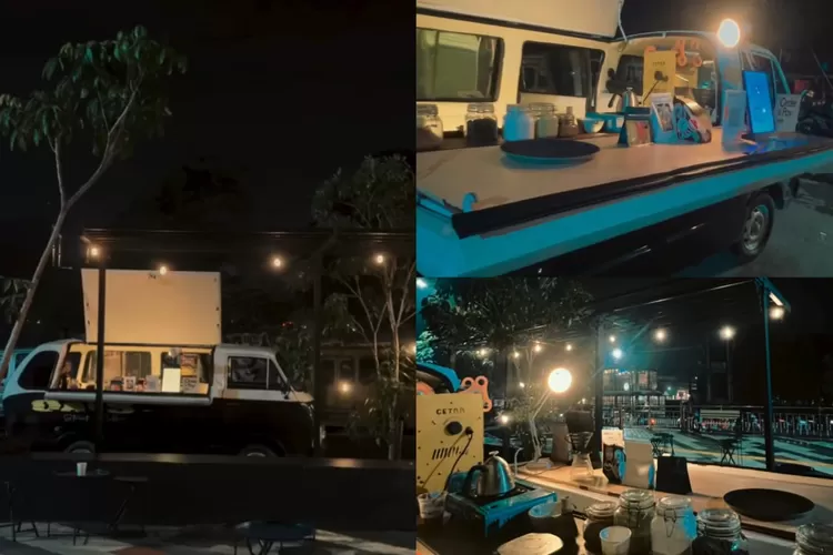 Suasana tempat nongkrong Oars Coffee salah satu street coffee di Depok (Instagram/@oarscoffee)