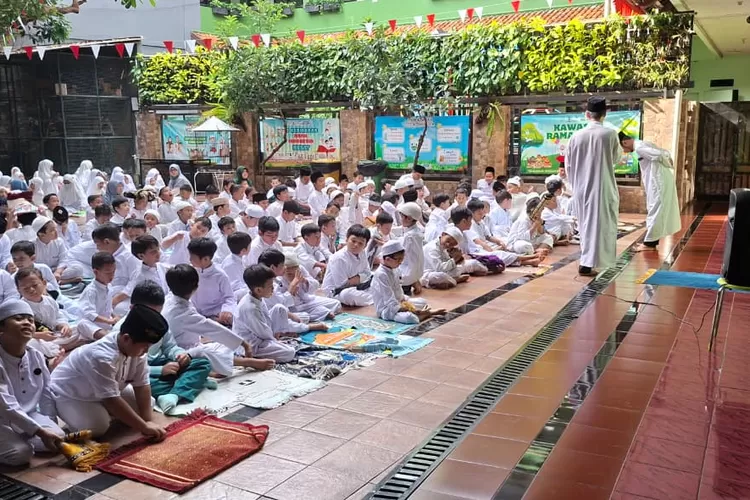 Pelaksanaan Haciqu di SDIT MU Cinere.&nbsp; (ANDIKA EKA/RADAR DEPOK)