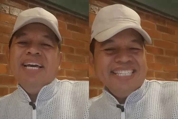 Gubernur Jawa Barat, Dedi Mulyadi saat merespon wartawan tentang program Sapoe Saribu atau Poe Ibu (Instagram/@dedimulyadi71)