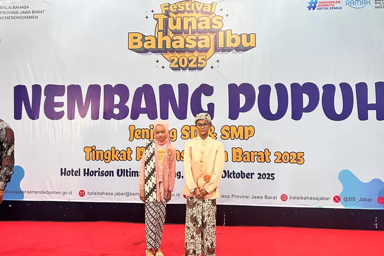 Peserta asal Kota Depok yang mengikuti ajang FTBI tingkat provinsi, di Hotel Horison, Kota Bandung, Jawa Barat. (DOKUMEN NARASUMBER)