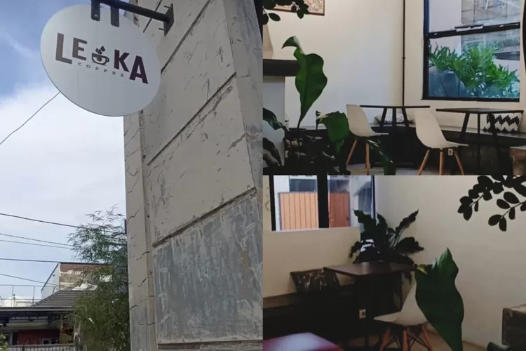 Leuka Coffee Depok dengan nuansa nyaman dan tenang untuk nongkrong santai (Instagram/@leuka.coffee)