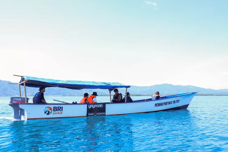 BRI Peduli salurkan Perahu Literasi untuk meningkatkan kualitas pendidikan di wilayah pesisir Tolitoli