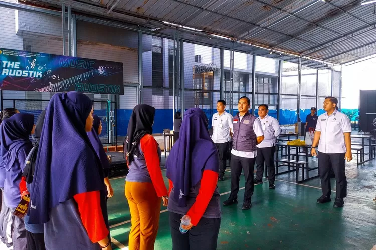 Rutan Kelas I Depok melakukan apel pemindahan belasan WBP perempuan.  (DOKUMEN RUTAN DEPOK)