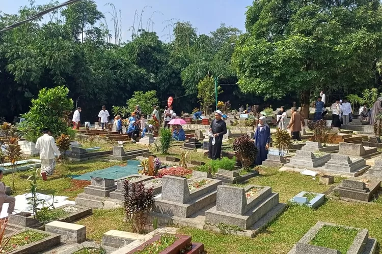 TPU Srengseng, yang terletak di RW5, Kelurahan Pondok Jaya, Kecamatan Cipayung.  (ANDIKA EKA/RADAR DEPOK)