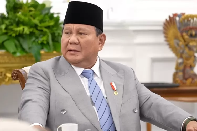 Presiden RI, Prabowo Subianto dalam arahan reformasi polri (Tangkapan layar Youtube Sekretariat Presiden)