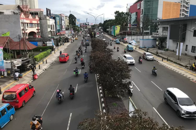 ILUSTRASI : Jalan Margonda Raya, Kota Depok.&nbsp; (ANDIKA EKA/RADAR DEPOK)