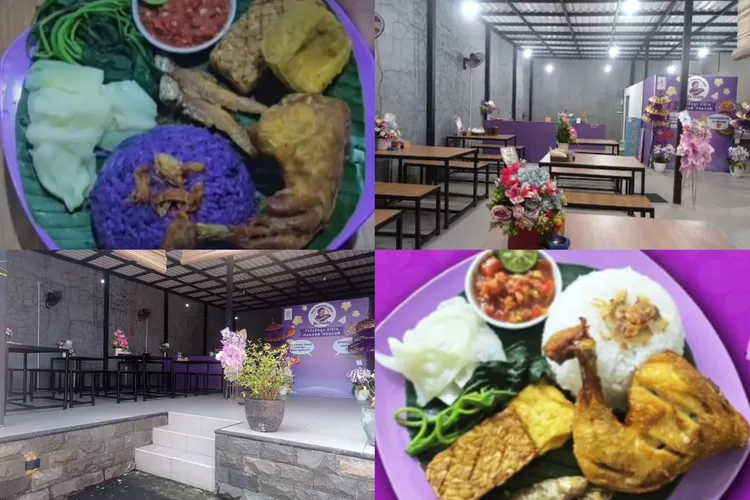 Kuliner unik Bogor, Nasi Tempong Ungu Bu Made (Google maps rating/Nasi Tempong Ungu Bu Made)