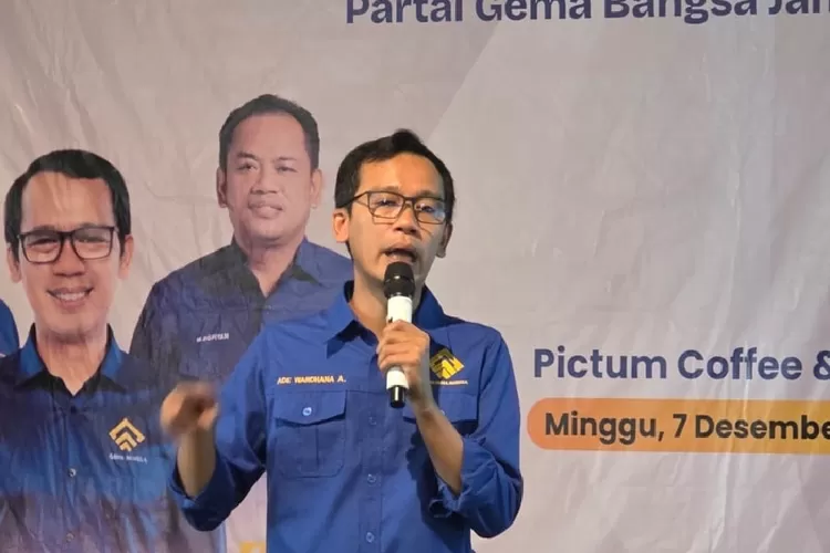 Ketua DPW Partai Gema Bangsa Jawa Barat Ade Wardhana Adinata.