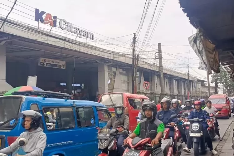 Ilustrasi kemacetan di kawasan Citayam, Kelurahan Bojong Pondok Terong, Kecamatan Cipayung, Kota Depok. RADAR DEPOK (RADAR DEPOK)