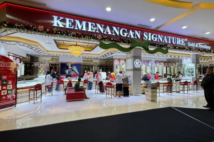 Toko Emas Kemenangan Signature yang tersebar di Jabodetabek.  (ISTIMEWA)