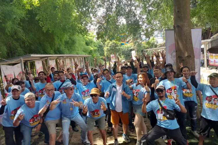 Relawan Erick Thohir (ETOS) Jabar gelar Mancing Mania di Bikasoga Kota Bandung, Minggu 21 Januari 2024.  (Foto Relawan ETOS)