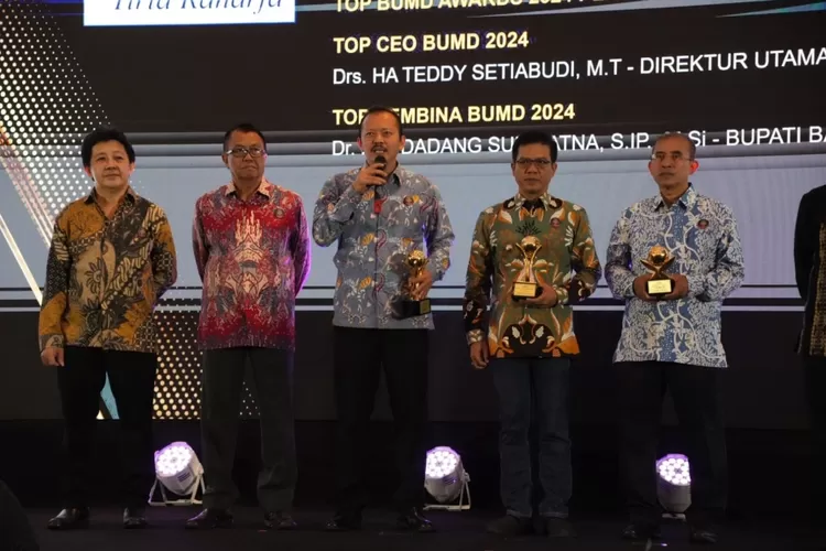 Hore! Kabupaten Bandung Raih Top BUMD Award 2024, Perumda Tirta Raharja ...