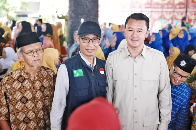 Calon Wakil Wali Kota Bandung, Ridwan Dhani Wirianata Saat Menghadiri Milad ke 112 Muhammadiyah