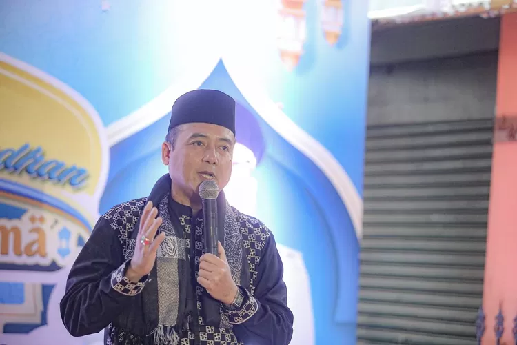 Wakil Wali Kota Bandung, Erwin saat acara Safari Ramadan