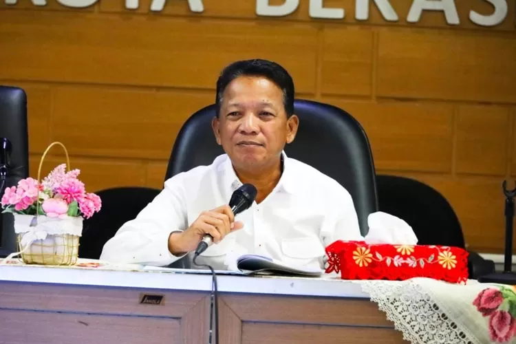 Sekda Kota Bekasi Junaedi beberkan penyebab jebloknya PAD Kota Bekasi jelang akhir tahun 2023. (Pemkot Bekasi)