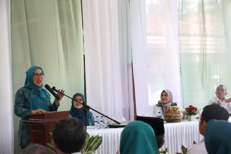 Pj Ketua TP PKK Kota Bekasi Yolla Kusuma. (Pemkot Bekasi)