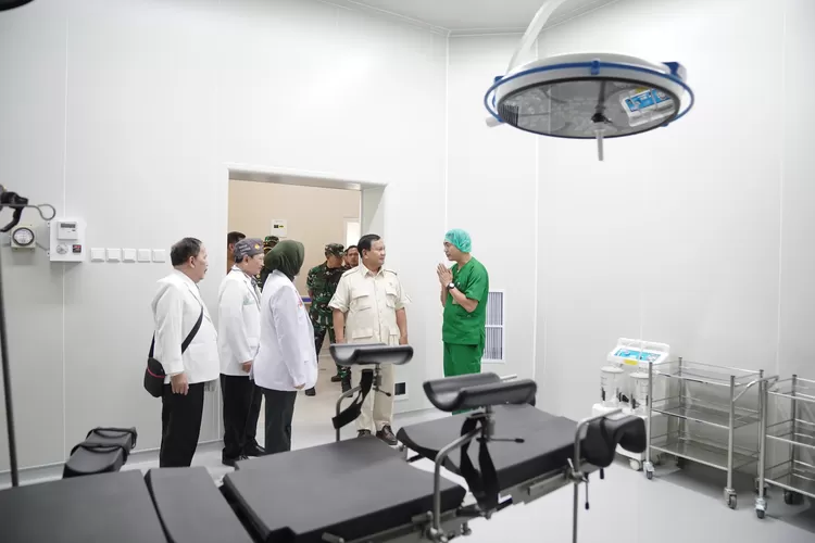 Menteri Pertahanan (Menhan) Prabowo Subianto sebut Indonesia bakal punya RS Pertahanan terbesar di Asia Tenggara. (dok pribadi)