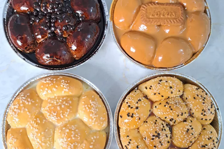 Roti sarang lebah alias khaliat nahl jadi oleh-oleh khas Tangerang. (Diskominfo Tangerang)