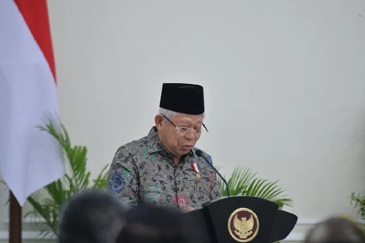 Wapres RI Maruf Amin memberikan insentif fiskal buat Kota Bogor. (Prokompim Kota Bogor)