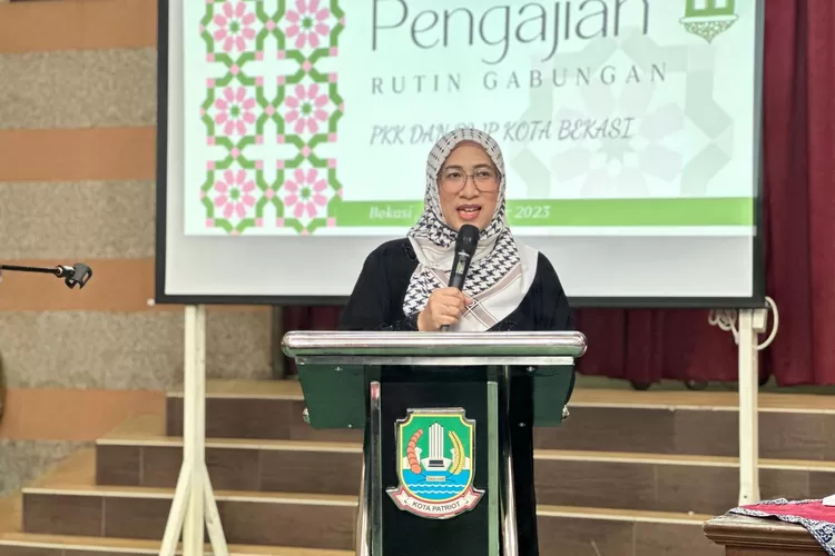 Pj Ketua TP PKK Kota Bekasi Yolla Kusuma Gani. (Pemkot Bekasi)