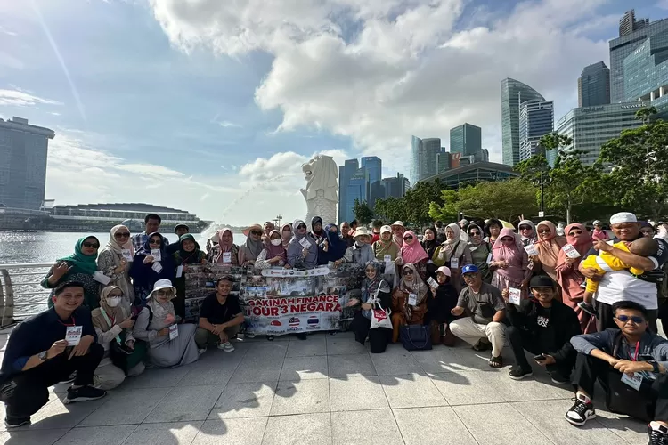 Sakinah Finance mengadakan Tour Tiga Negara selama 6 hari 5 malam. (Sakinah Finance)