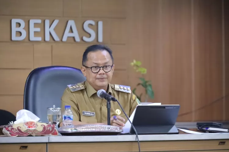 Pj Wali Kota Bekasi Gani Muhamad angkat bicara terkait ASN Kota Bekasi jadi tersangka korupsi banprov DKI jakarta (Pemkot Bekasi)