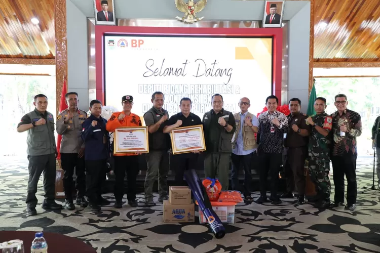 BNPB sambangi lokasi bencana di Kabupaten Purwakarta (Diskominfo Purwakarta)