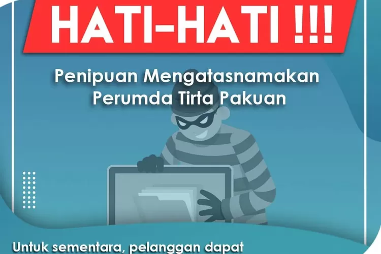 Informasi akun medsos Perumda Tirta Pakuan Kota Bogor kena hack (Perumda Tirta Pakuan)