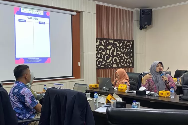 Tim Konsorsium Jabar dan Banten Bersinergi dengan Pemkot Sukabumi Perkuat Ekosistem Kemitraan Vokasi lewat FGD. (Dok SV IPB)
